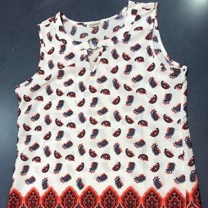 Paisley Printed Blouse